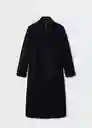 Abrigo Simfonia Negro Talla XL Mujer Mango