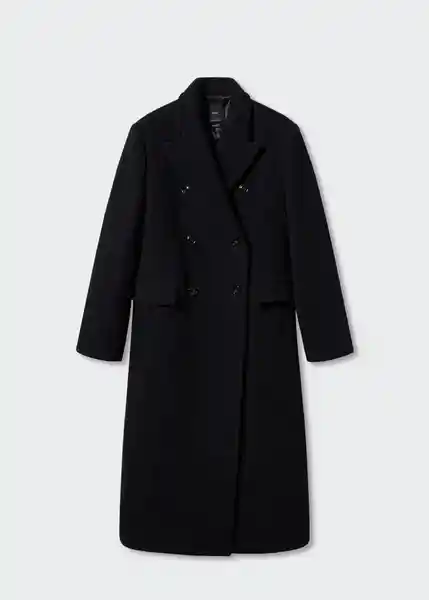 Abrigo Simfonia Negro Talla XL Mujer Mango