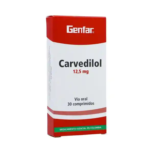 Carvedilol (12.5 mg)