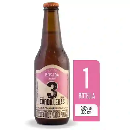 Tres Cordilleras Rosada X 330 ml