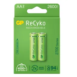 Gp Pila Recargable 2600 Mah 270Aahc AA