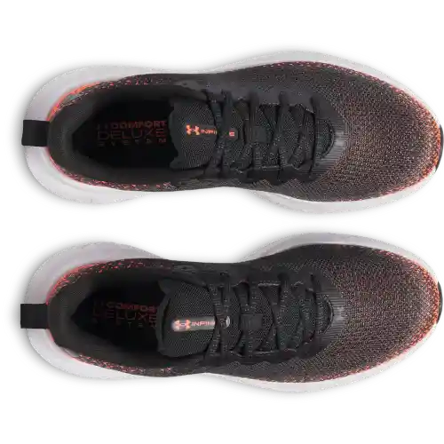Under Armour Tenis Infinite Negro de Hombre Para Correr Talla 10