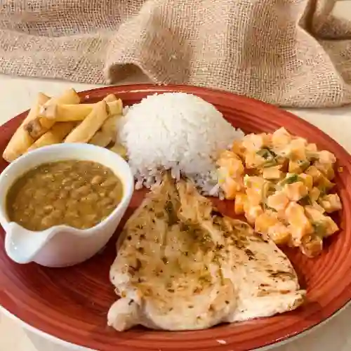 Almuerzo con Filete