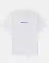 Camiseta Hombre Blanco Talla Medium 4600100 American Eagle