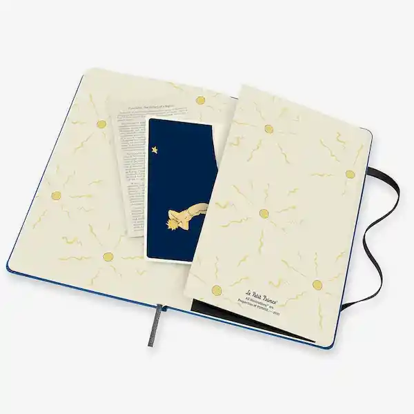 Moleskine Agenda Diaria 2022 Principito Forget Azul 13 x 21 cm