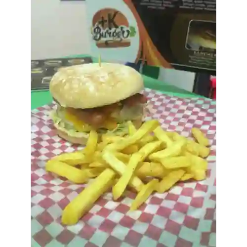 Hamburguesa Huevo Ranchero