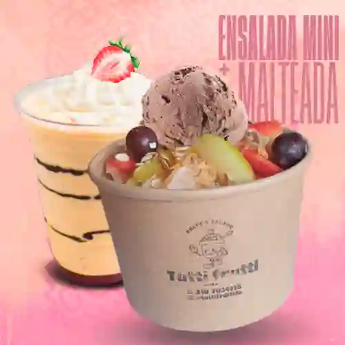 Ensalada Especial Mini 16 Oz + Malteada