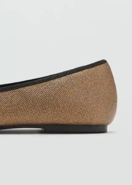 Zapatos Yas Oro Talla 34 Niñas Mango