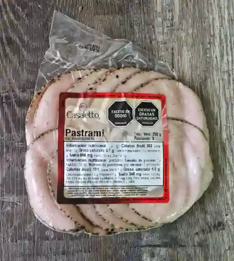 Pastrami de Pavo