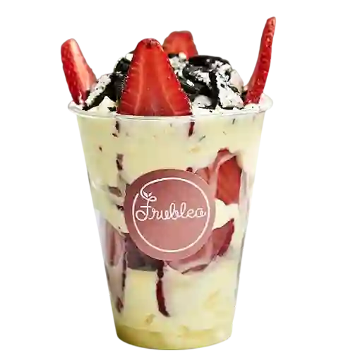 Fresas con Crema y Oreo