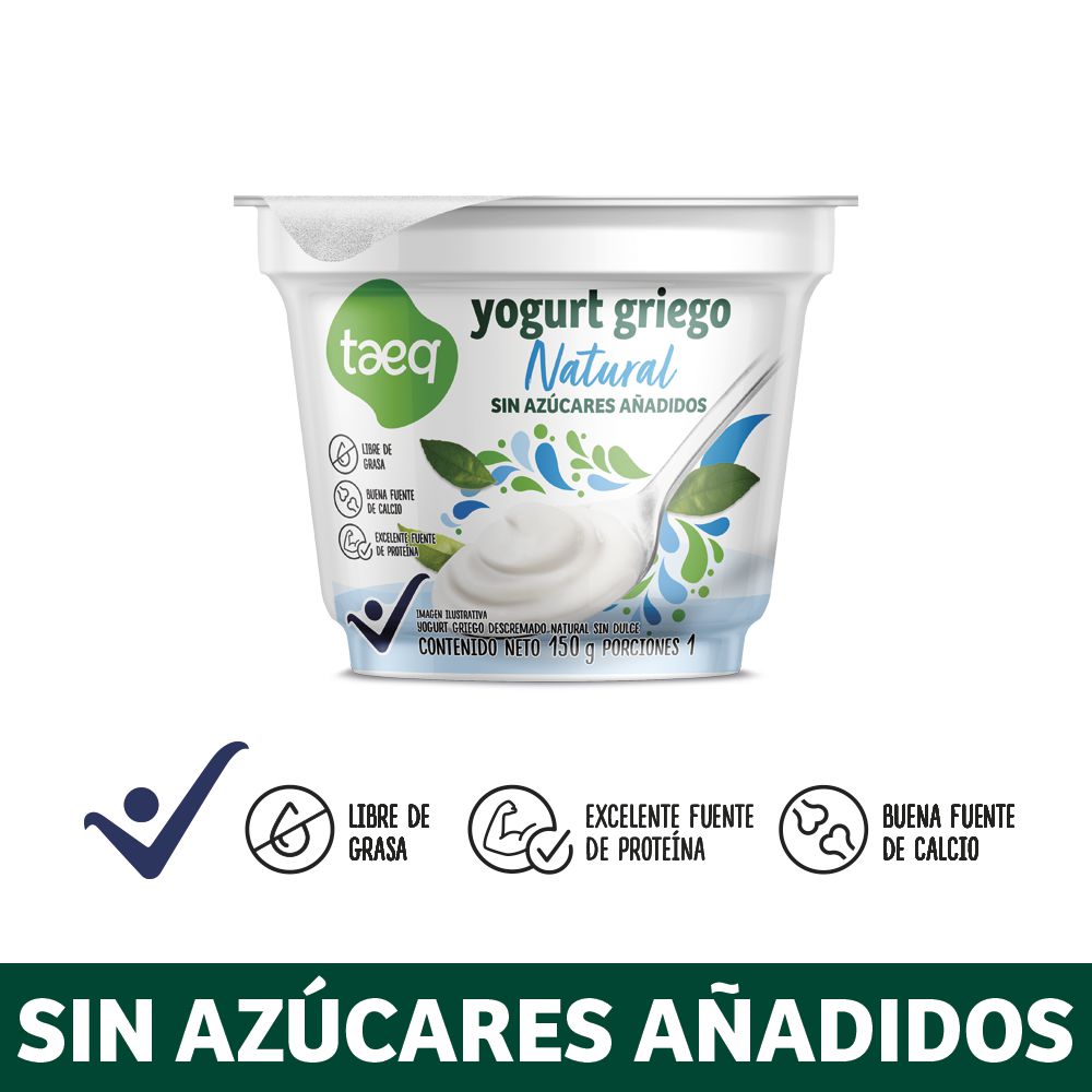 Taeq Yogurt Griego Natural 150 g