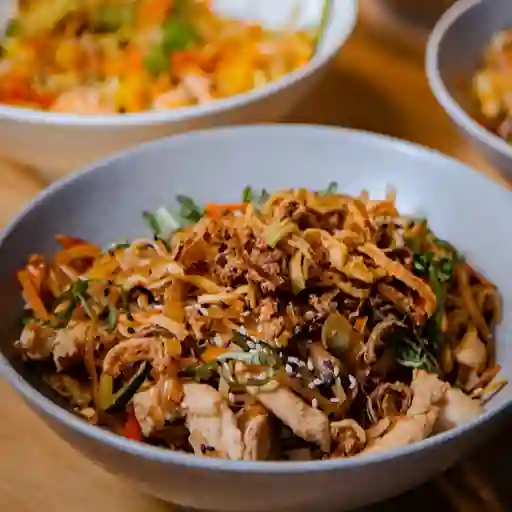 Wok de pollo