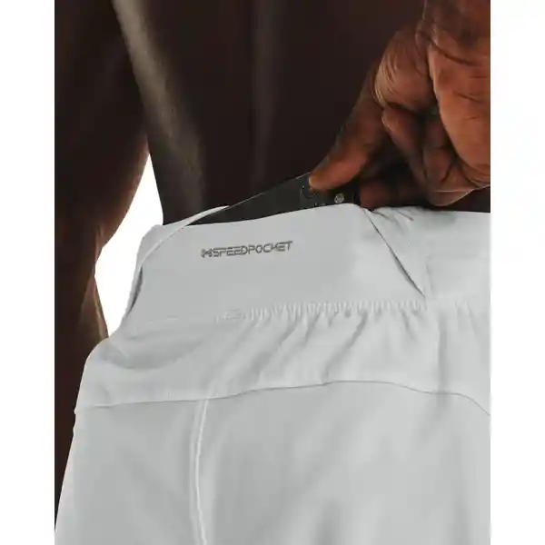 Under Armour Short Launch Elite 7 Hombre Blanco Talla LG