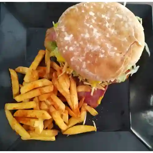 Combo Hamburguesa Doble Carne