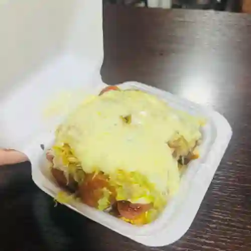 Salchipapa Personal