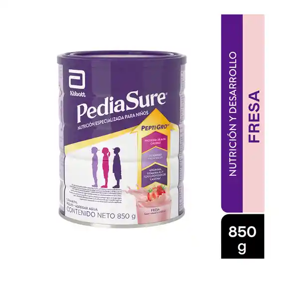 Complemento Nutricional Pediasure Peptigro Fresa Polvo