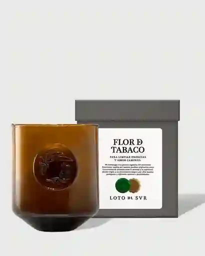 Vela Artesanal Flor de Tabaco Loto del Sur