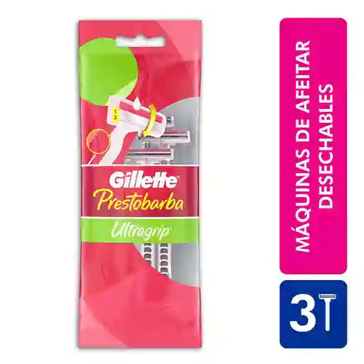 Gillette Máquina para Afeitar Desechable Ultragrip Femenina