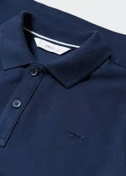 Camiseta Polo Javier4 Navy Talla 10 Niños Mango