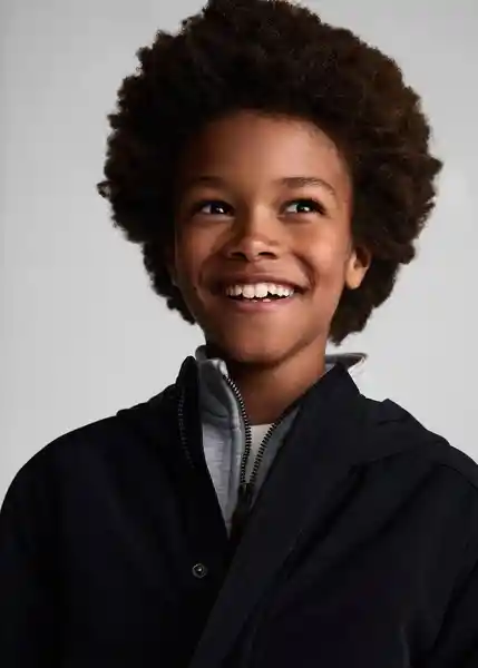 Abrigo Anorak Pacific Navy Talla 09 Niños Mango