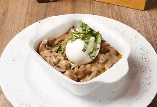 Burrata Champiñones Trufados