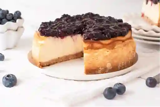 Pastel de queso fresa y mora