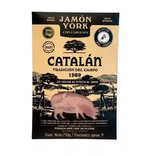 Catalán Jamón York Especias