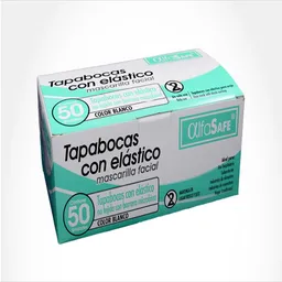Alfa Safe Tapabocas con Elástico