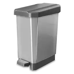 Estra Papelera Metalizada Pedal 22 L