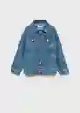 Chaqueta Cazadora John Tejano Medio Talla 10 Niño Mango
