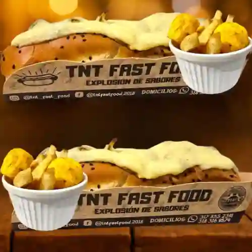 2 X 1 Perro Clásico Americano Mas Papita