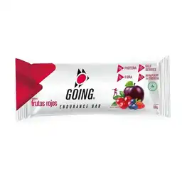 Barra Endurance Going Con Proteina Sabor Frutos Rojos X60G