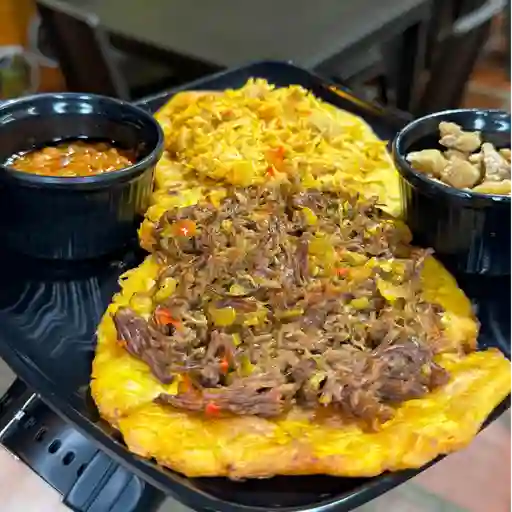 Combo tostada de plátano