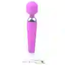 Vibrador Masajeador en Silicona Recargable Morado