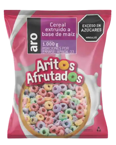 Cereal Aritos Afrutados Aro