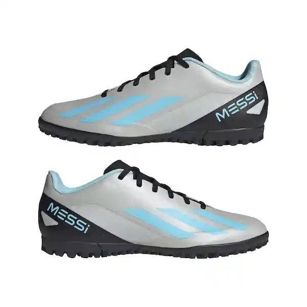 Adidas Tenis de Fútbol x Crazyfast Messi.4 Tf Hombre Gris T-9