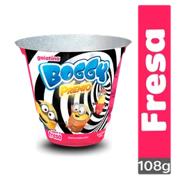 Gelatina Boggy Fresa Vaso 108 g