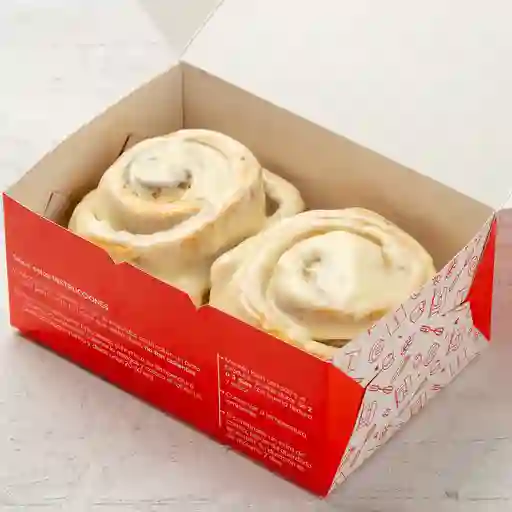 Cinnamon roll clasico x2