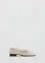 Zapatos House1 Crudo Talla 39 Mujer Mango