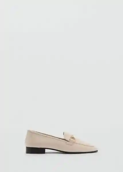 Zapatos House1 Crudo Talla 39 Mujer Mango