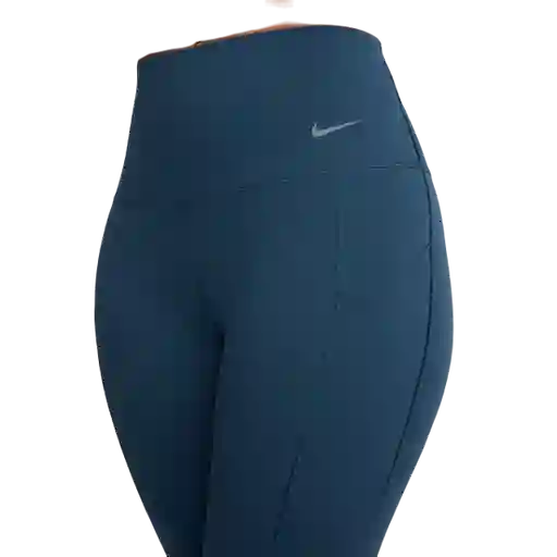 Nike Pantalón W Df Universa Hr 7/8 Tght Mujer Azul DQ5897-478