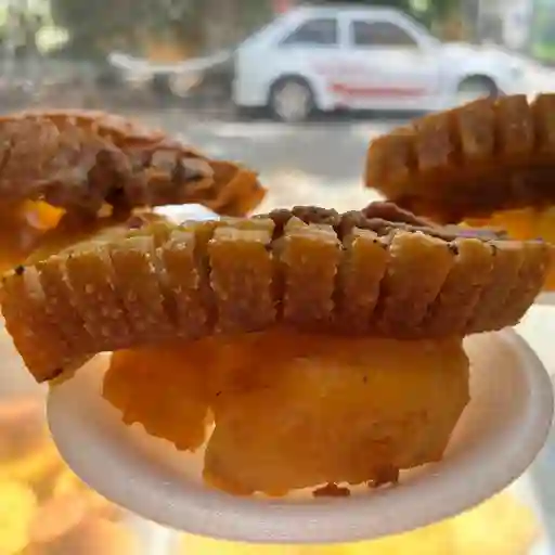 Chicharrón crujiente