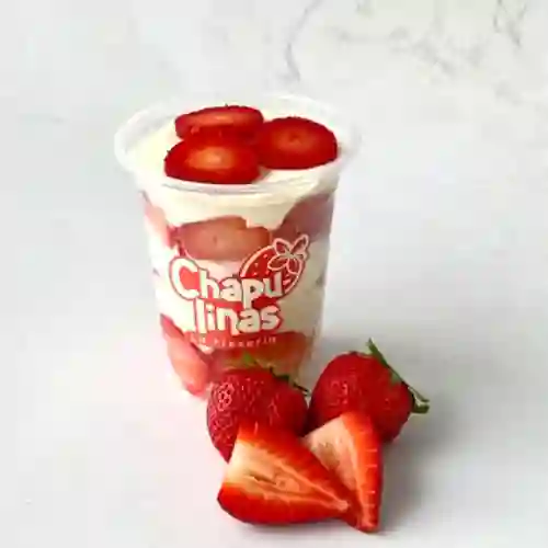 Fresas con Crema