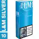L&M Silver​ x 10 Cigarrillos