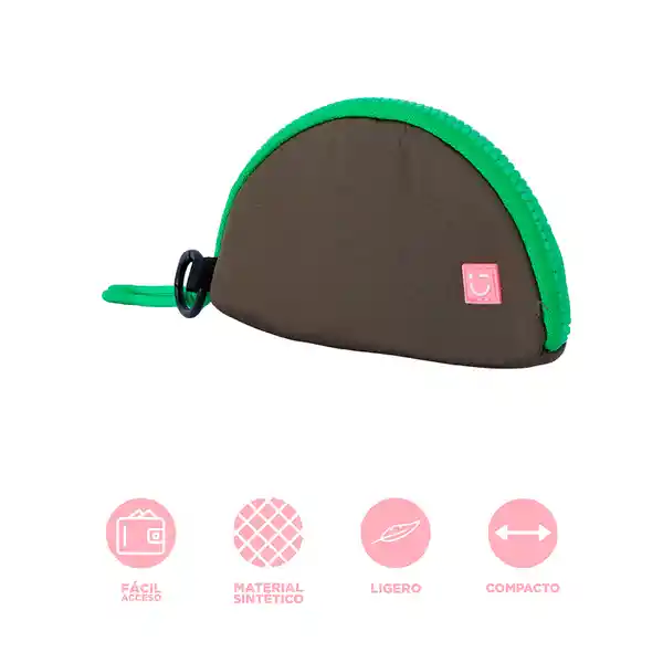 Monedero Verde Miniso