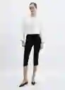 Chaqueta Napoles2 Blanco Talla L Mujer Mango