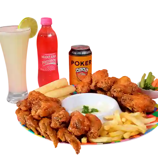 Combo amigos. 3-4 personas