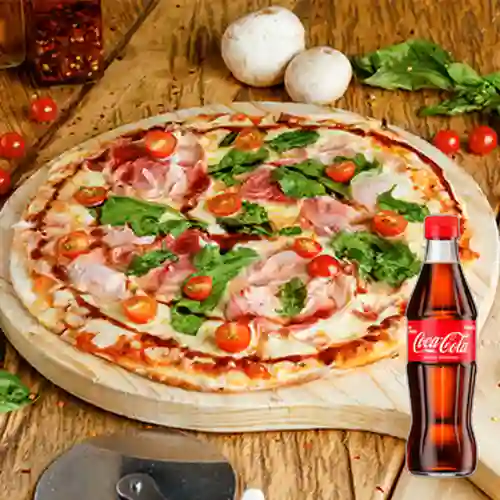 Combo Pizza Deliziosa + Coca Cola Original 300ML