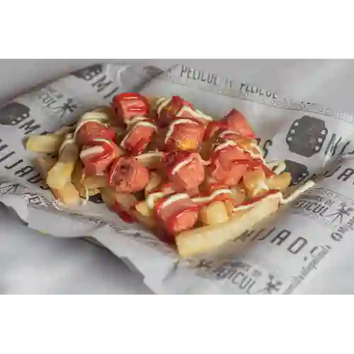 Salchipapa Rey León