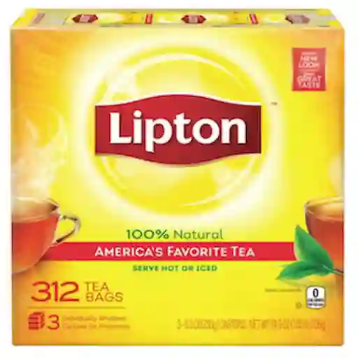 Lipton Bolsas de Té Negro 100% Natural